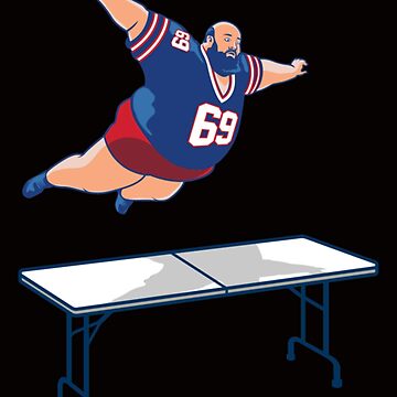 Bills Mafia Table Dive Buffalo  Sticker for Sale by Stayfrostybro