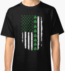 St. Patrick's Day Irish American Flag Classic T-Shirt