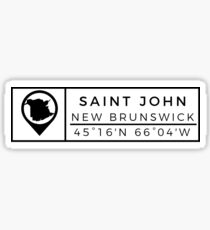 Saint John Sticker