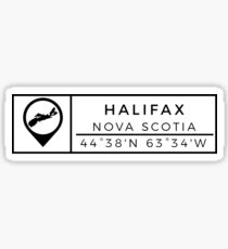 Halifax Sticker