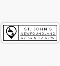 St. John's Sticker