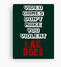 Fault of Lag Canvas Print