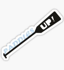 Paddles UP! Sticker