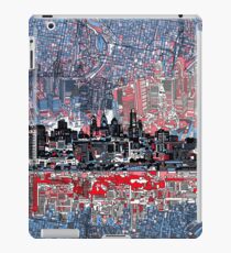 philadelphia skyline 4 iPad Case/Skin