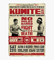 Kumite Fotodruck