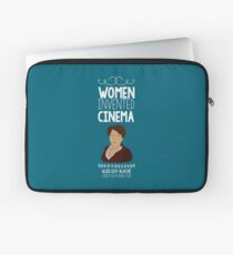 Women Invented... Cinema - Alice Guy-Blaché Laptop Sleeve