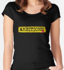 Ambitions - ONE OK ROCK Women's Fitted Scoop T-Shirt