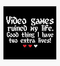 Videogame is my style! Photographic Print
