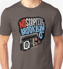 Camiseta unisex No dormir hasta Brooklyn Camiseta