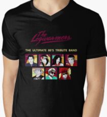 the legwarmers the ultimate 80's tribute band Men's V-Neck T-Shirt