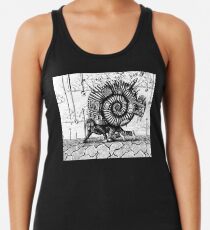 Life in the Shell surreal ink pen drawing Women's Tank Top