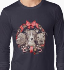 staffy christmas shirt