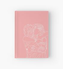Larry Stylinson Hug Outline Hardcover Journal