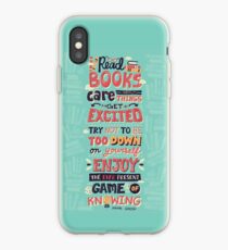Read Books iPhone Case