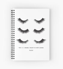 Triple lash drama - Maelle Spiral Notebook