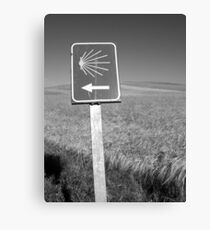 The familiar Camino marker Canvas Print