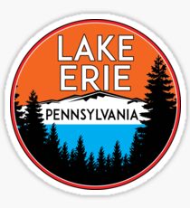LAKE ERIE PENNSYLVANIA BOATING FISHING GREAT LAKES Sticker