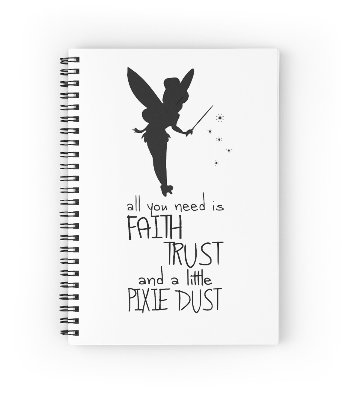 All You Need Is Faith Trust And A Little Pixie Dust "All you need is Faith, Trust and a little Pixie Dust - Peter Pan