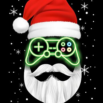 Christmas Controller Shirt Xmas Video Games Lover Gift Santa 