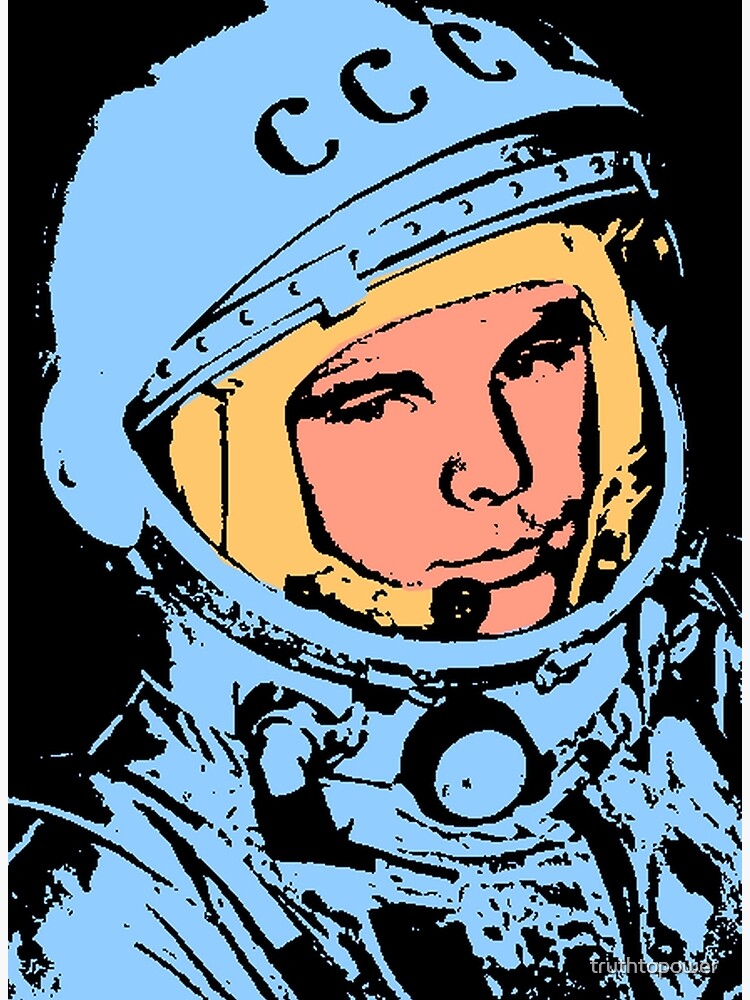 yuri gagarin drawing