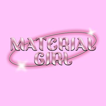 Iscah Looks Material Girl T-Shirt