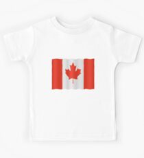 Canadian Flag Kids Tee