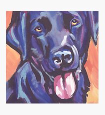 Labrador Retriever Dog Bright colorful pop dog art Photographic Print