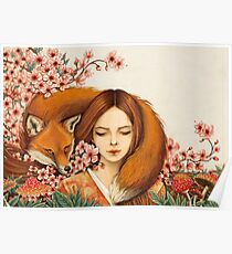 Red Fox Totem. Poster