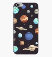 Vinilo o funda para iPhone Diseño retro del planeta