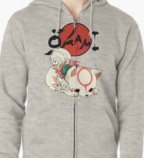 Okami Amaterasu chibi Zipped Hoodie