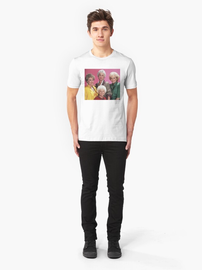 Alternate view of Classic Golden Girls Slim Fit T-Shirt