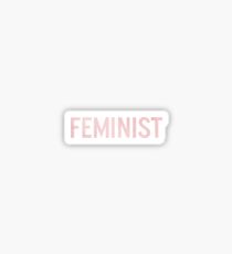 Pegatina Feminista