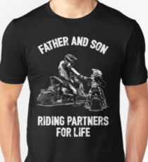 Father And Son Riding Partners For Life - Snowmobile T-shirt Unisex T-Shirt