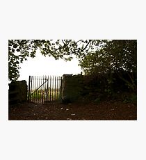 Gate to the Outwoods Photographic Print