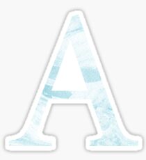 Alpha-Blue Marble Sticker