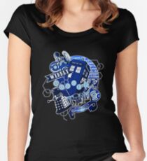 Wibbly Wobbly Timey Wimey... Stuff Women's Fitted Scoop T-Shirt