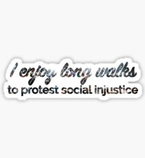 Protest Sticker