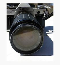 Canon, Old School Photographic Print