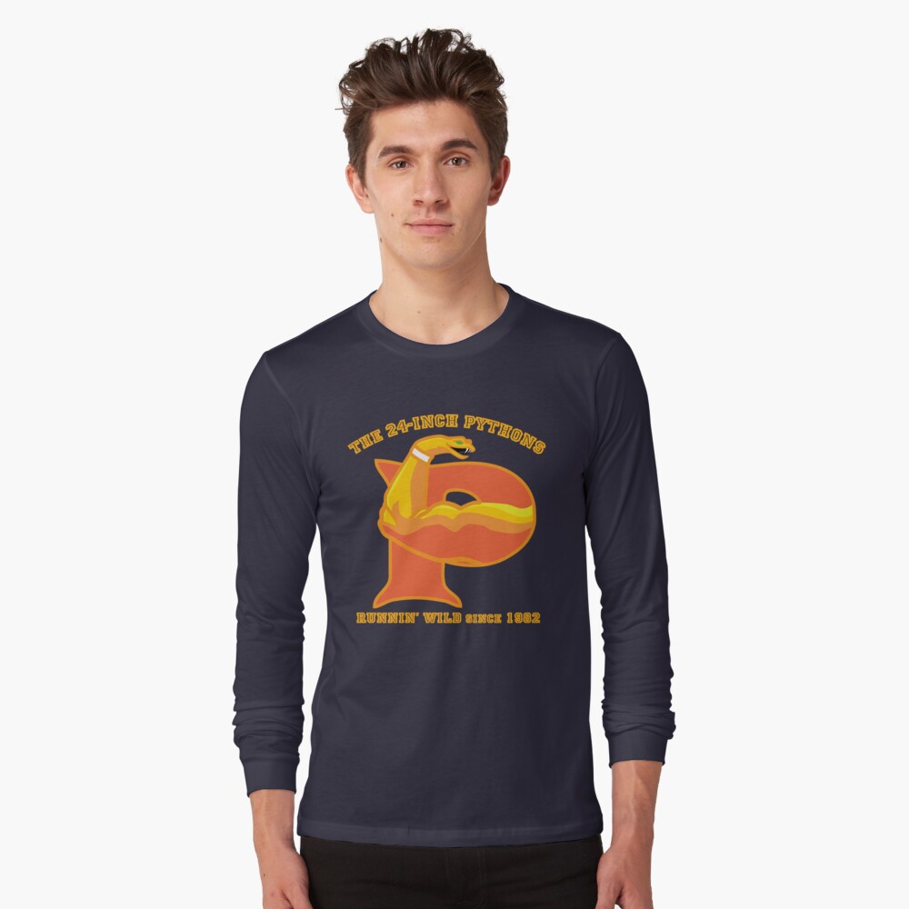 "The 24-Inch Pythons" T-shirt by karmatornado | Redbubble