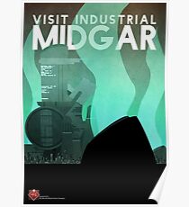 Midgar Reiseplakat Poster