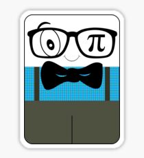 Cute nerd Sticker
