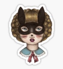 Ceremony - Masked Bunny lass Sticker