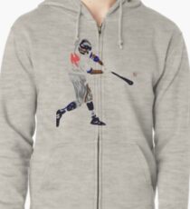 Baseball Zipped Hoodie