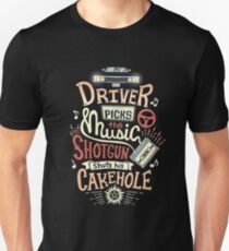 Driver picks the music Unisex T-Shirt