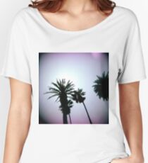 Holga Palms Women's Relaxed Fit T-Shirt
