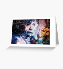 Tarjeta de felicitación Albert Einstein