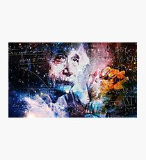 Lámina fotográfica Albert Einstein