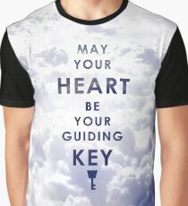 May your Heart be your guiding Key - Background version Graphic T-Shirt