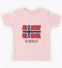 Norway flag Kids Tee
