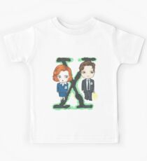 Mulder und Scully Kinder T-Shirt